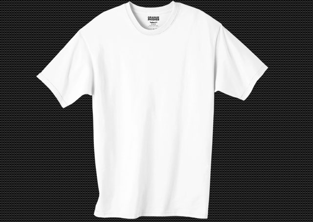 blank t shirt template psd. lank T-shirt template white