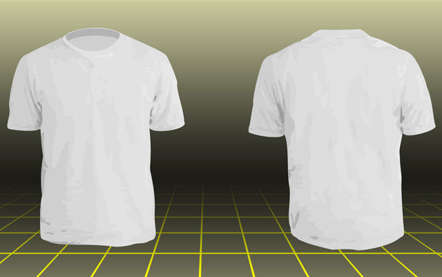 blank white t shirt back. Photoshop Men#39;s basic t-shirt