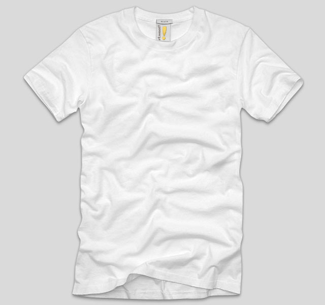 adobe fuse plain white t-shirt