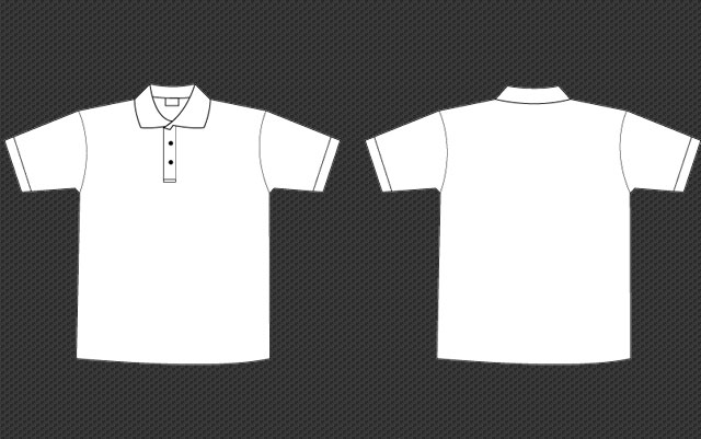 Polo Collar Tee Template Free Download T Shirt Template - free roblox t shirt templates